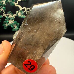 Smokey Quartz Point Tower 2.18” Tall Genuine Brazil Crystal Natural 29